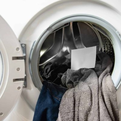 Wablu Laundry sheet in washing machine